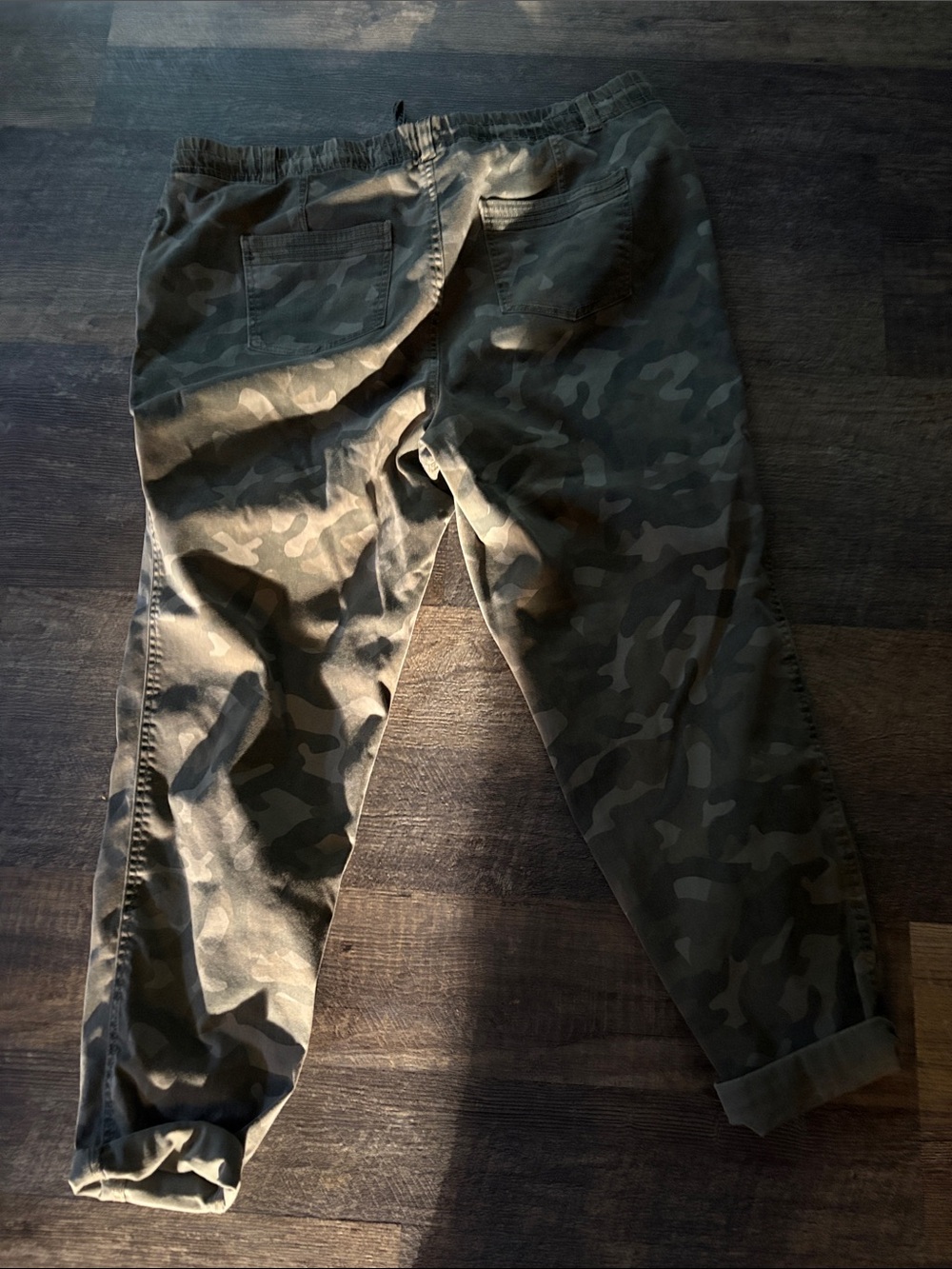 Maurices Olive Camo Women's Jogger Pants